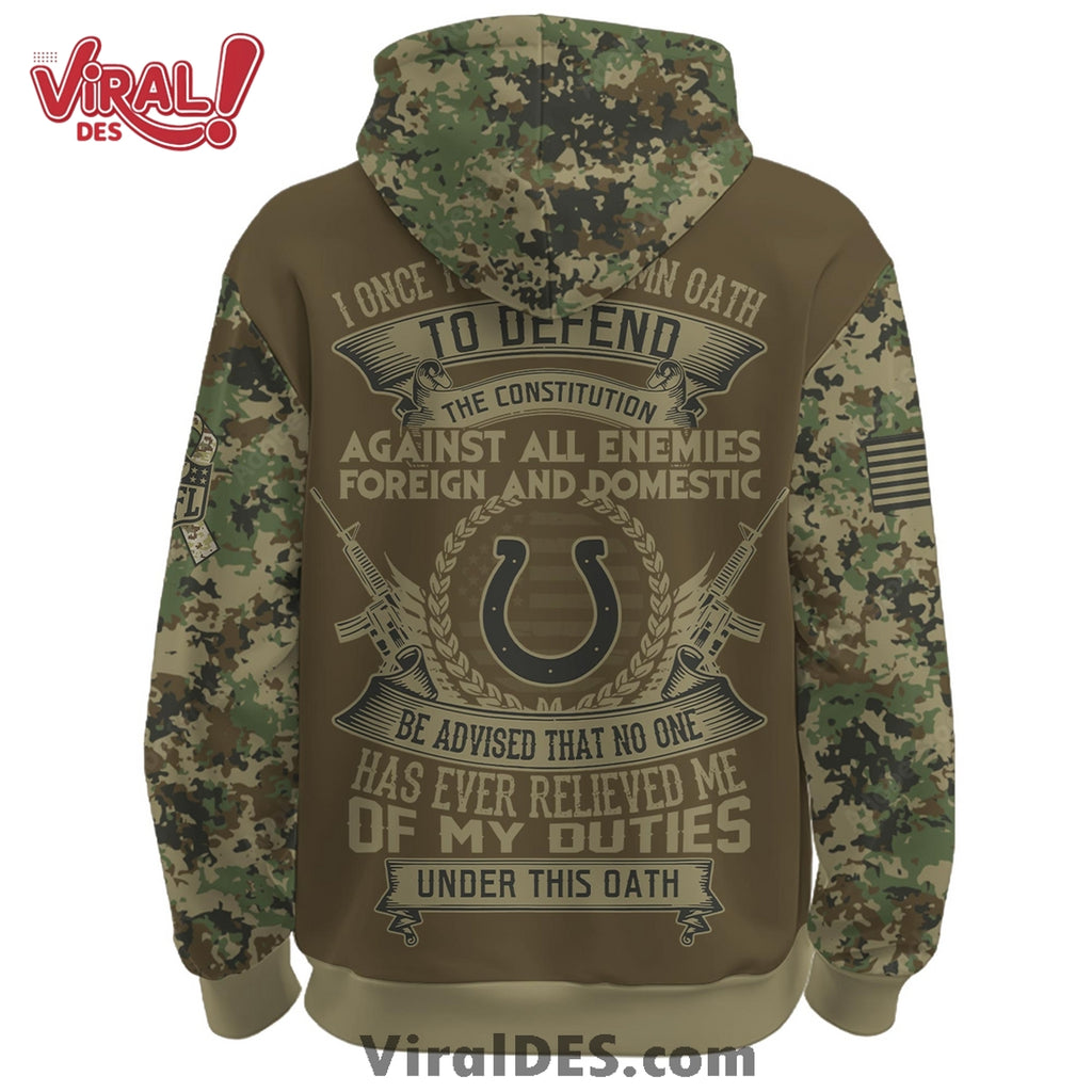 Indianapolis Colts Salute to Service Limited Editions Hoodie