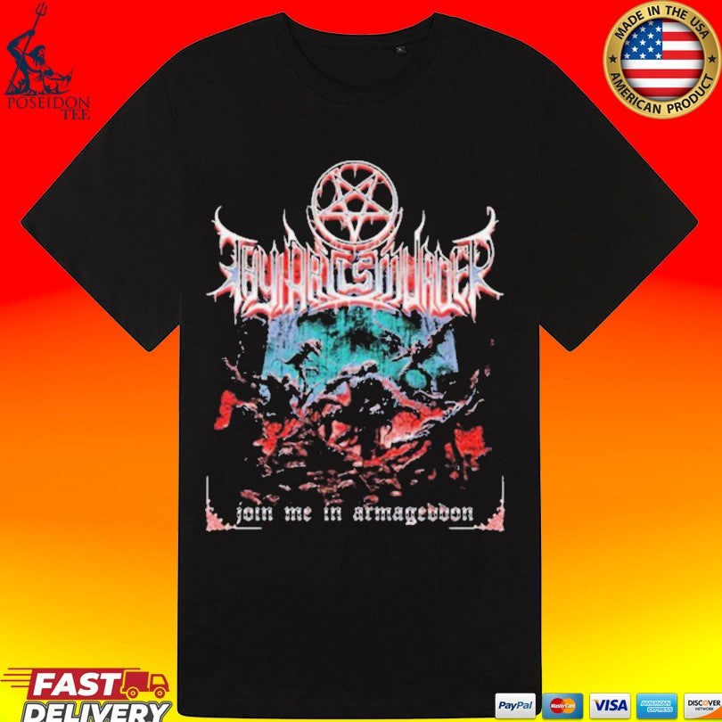 Indie Thy Art Is Murder Join Me In Armageddon T-shirt