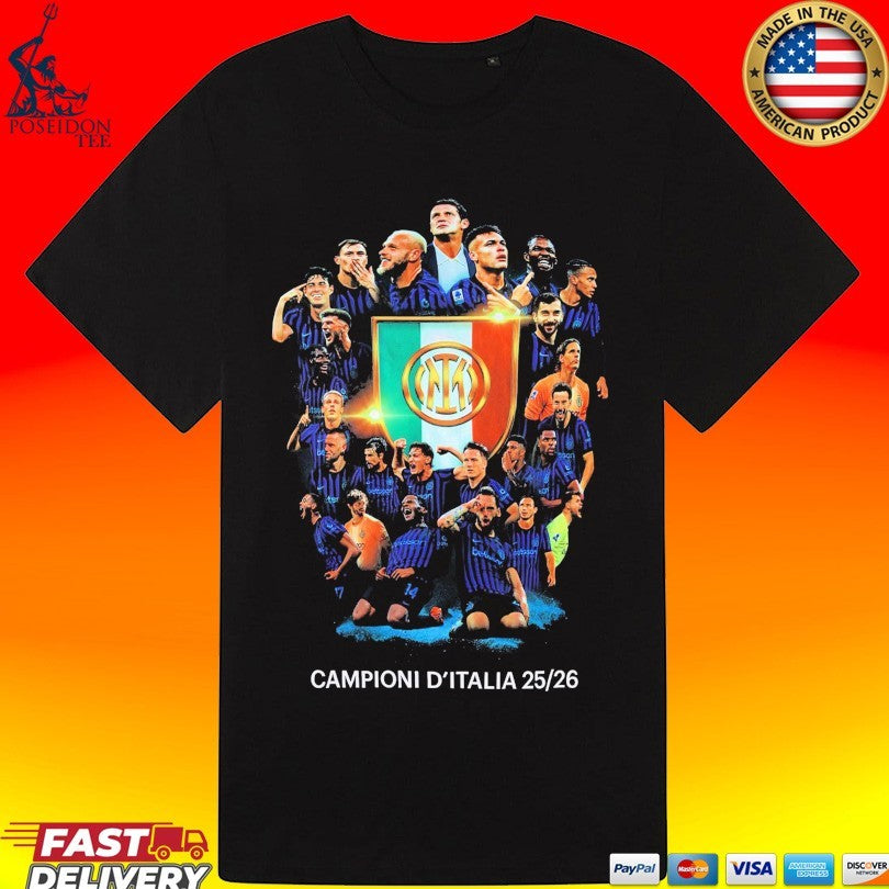 Inter Campioni D’italia 25 26 T-shirt
