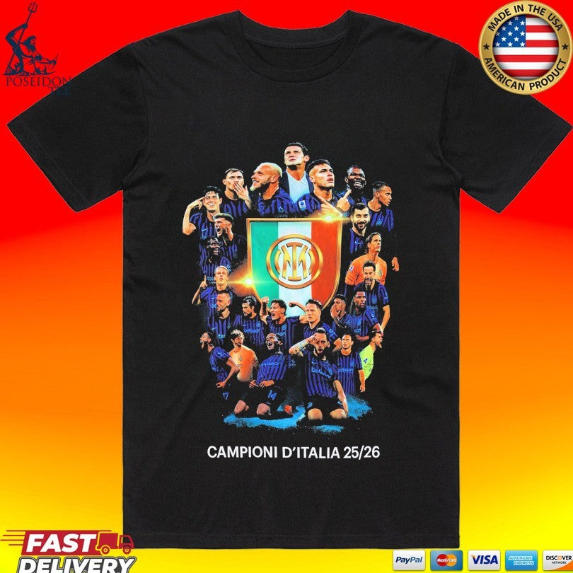 Inter Campioni D’italia 25 26 T-shirt
