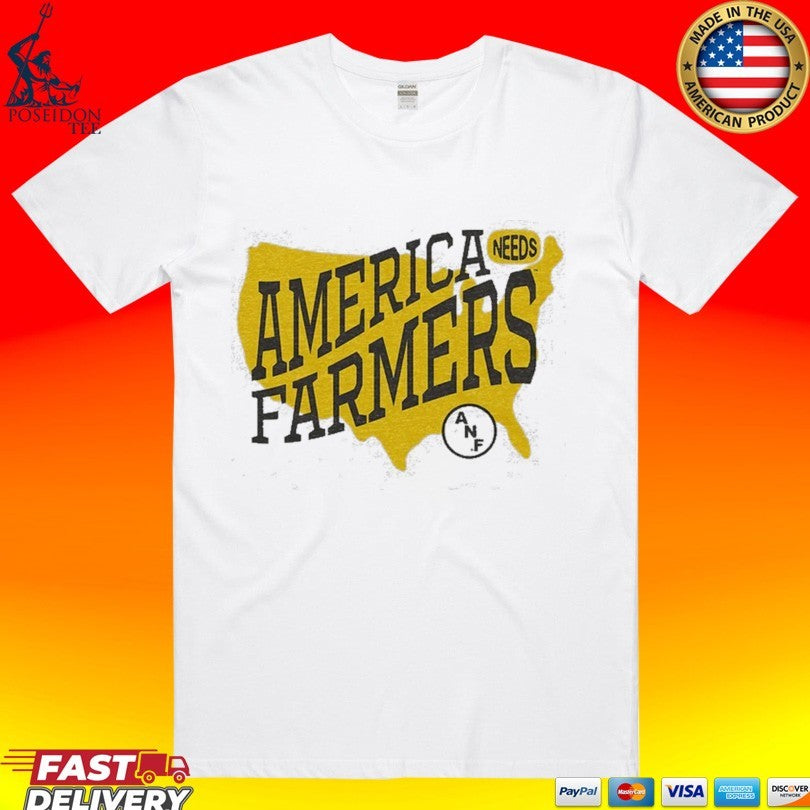 Iowa Hawkeyes America Needs Farmers T-shirt