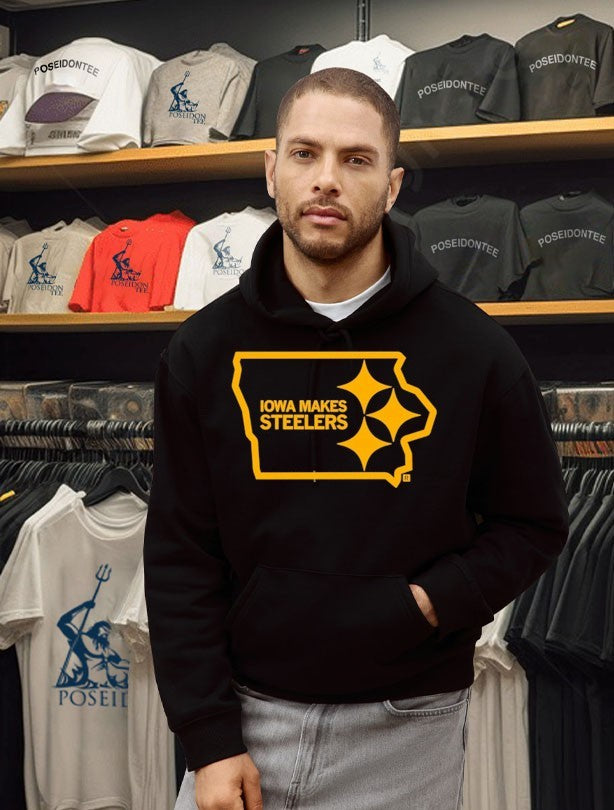 Iowa Makes Steelers T-shirt
