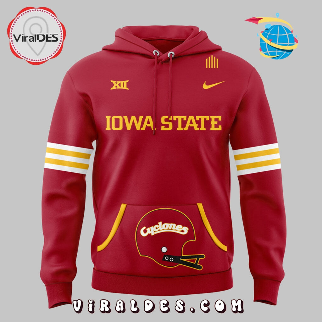 Iowa State Cyclones Football Hoodie 2025