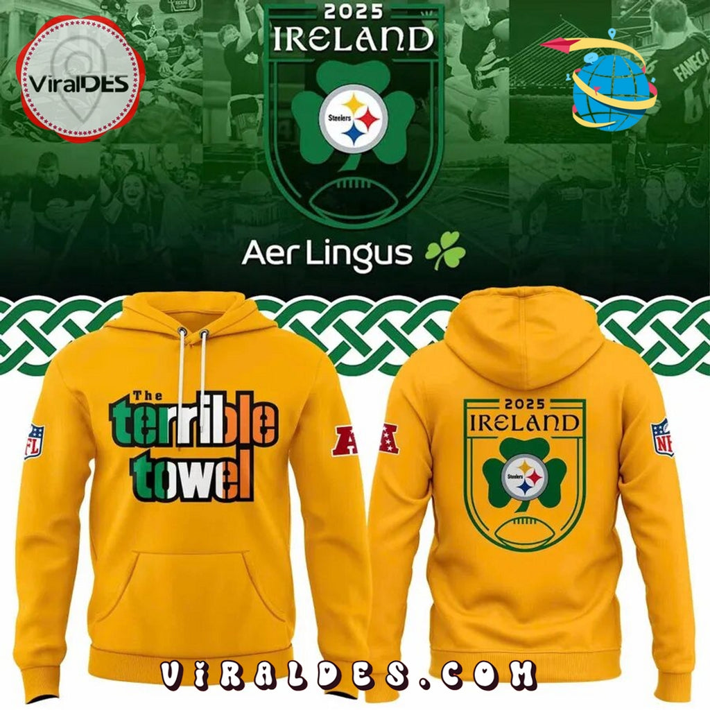 Ireland 2025 Limited Edition Dublin Game Hoodie, Long Pants