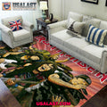 Iron Maiden Member Rectangular Rug