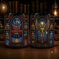 Iron Maiden Stained Glass Accent Mug
