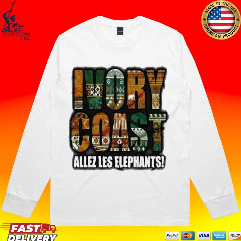Ivory Coast Allez Les Elephants 2026 World Cup T-shirt