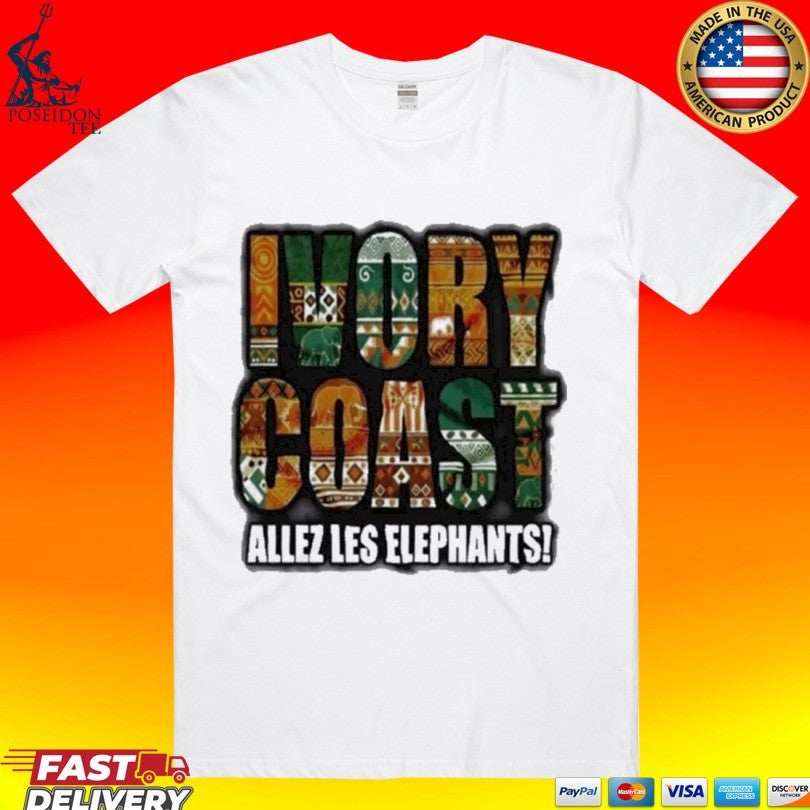 Ivory Coast Allez Les Elephants 2026 World Cup T-shirt
