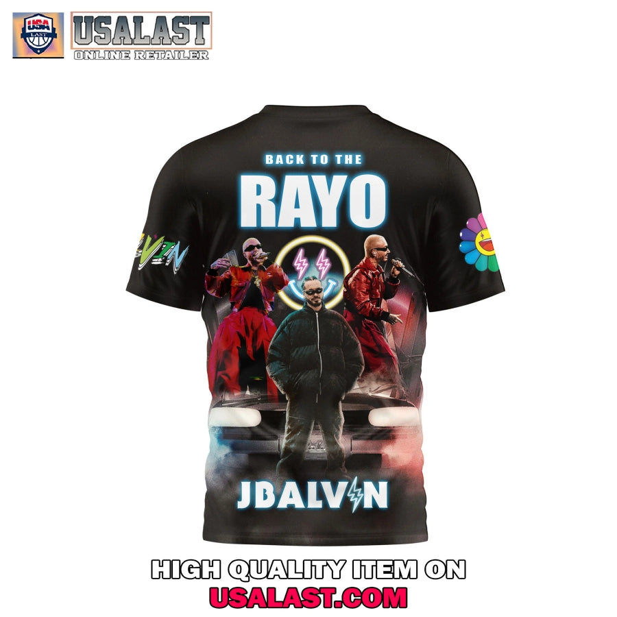J Balvin Back To the Rayo 2025 Tour 3D Shirt