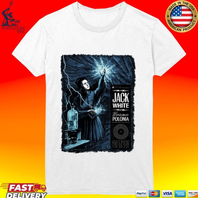 Jack White Klub Stodoła, Warsaw, Poland Tour June 1 2026 T-shirt