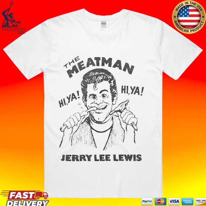 Jackass Best And Last Johnny Knoxville The Meat Man Jerry Lee Lewis T-shirt