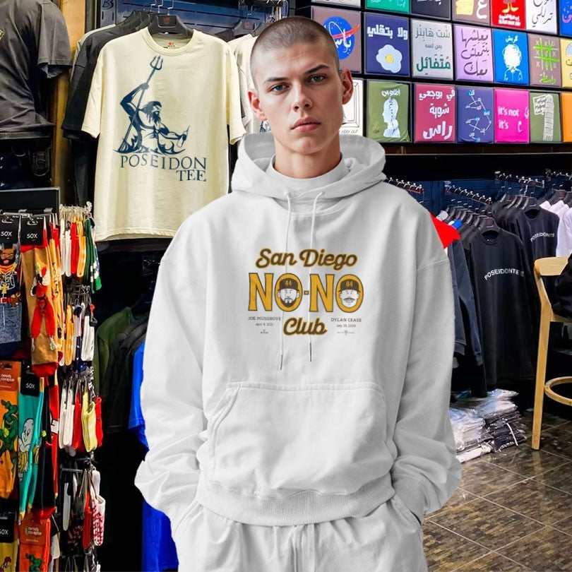 Jackson Merrill Wearing Joe Musgrove And Dylan Cease San Diego No-No Club T-shirt
