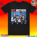 Jalen Brunson Karl-anthony Towns Og Anunoby Josh Hart Nyc Brothers T-shirt