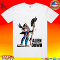 Jalen Brunson Spurs Wemby Alien Down T-shirt