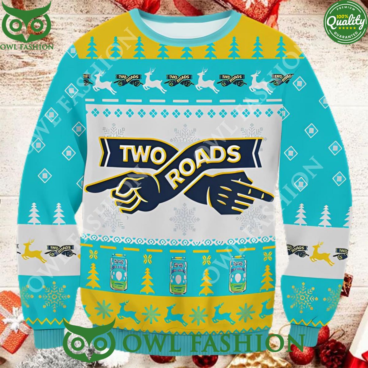 James Bond 007 Two Roads Christmas Sweater Jumper