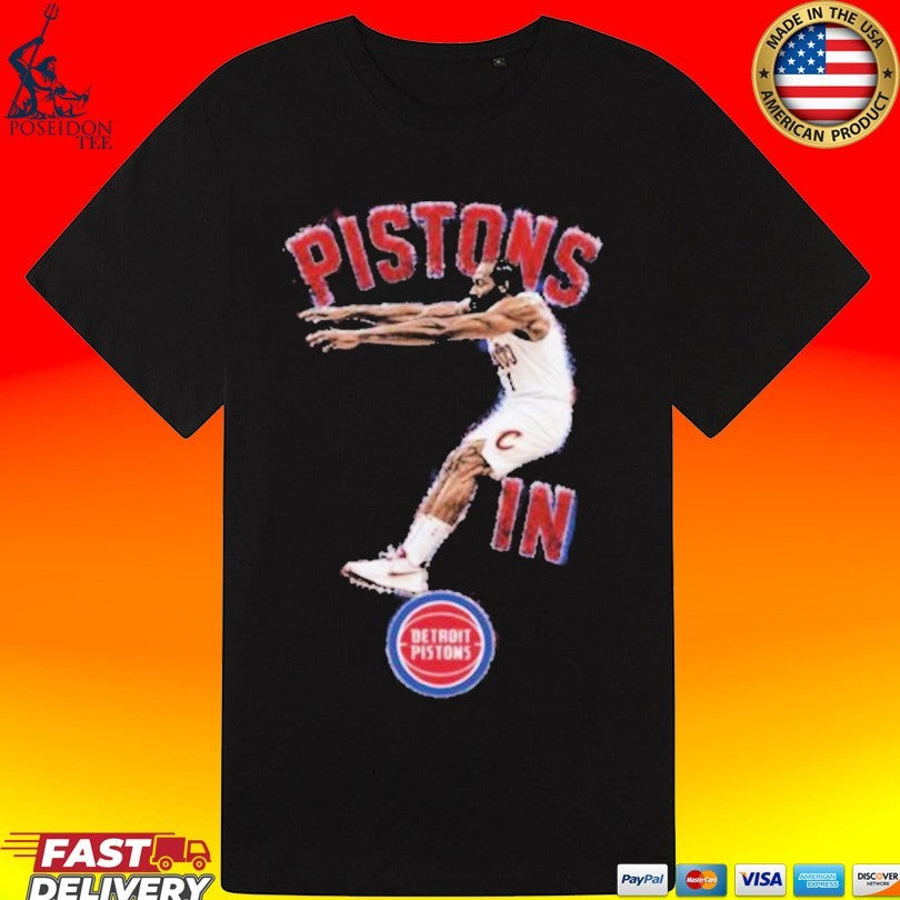 James Harden Pistons In Detroit Pistons Playoffs 2026 T-shirt