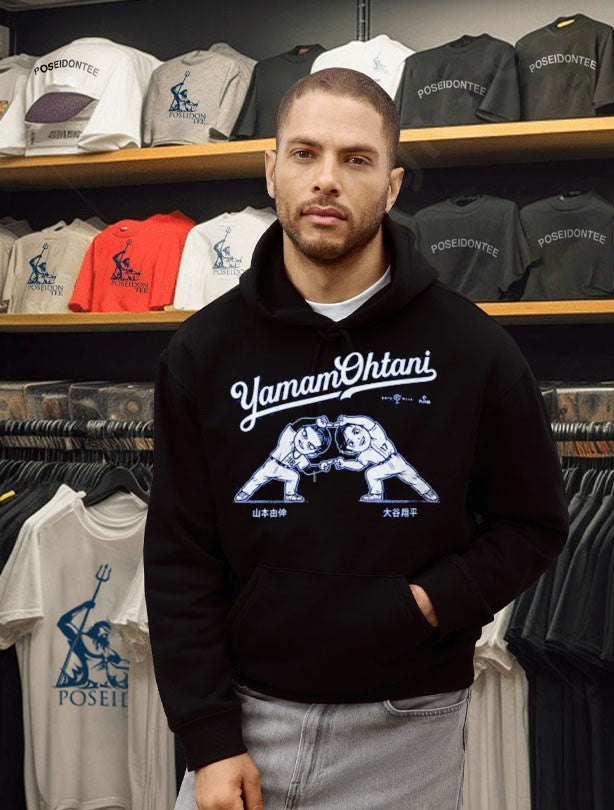James Outman Yoshinobu Yamamoto x Shohei Ohtani Dodgers T-shirt