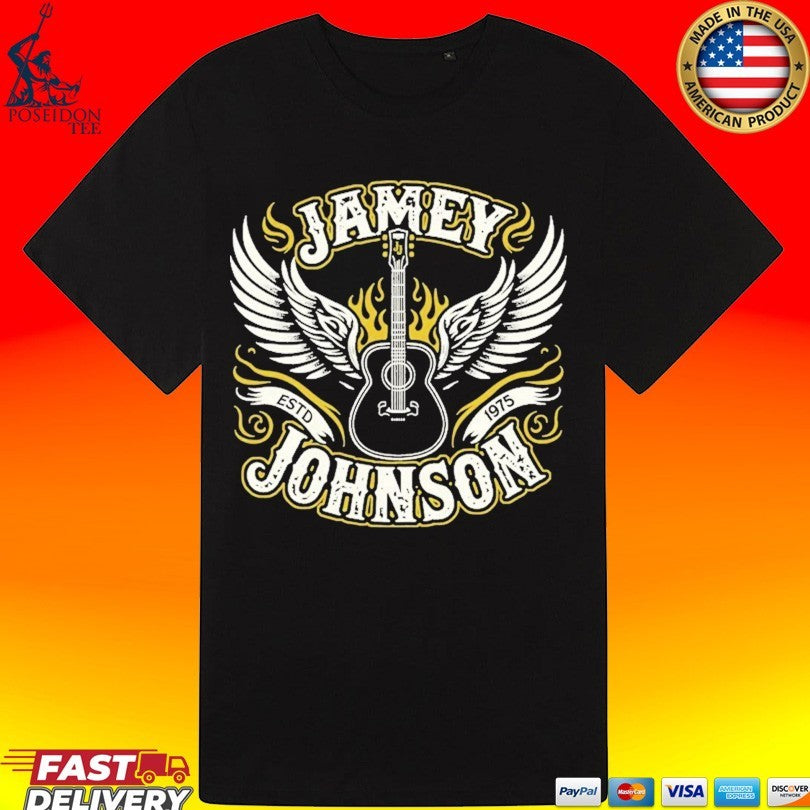 Jamey Johnson Est. 1975 Guitar T-shirt
