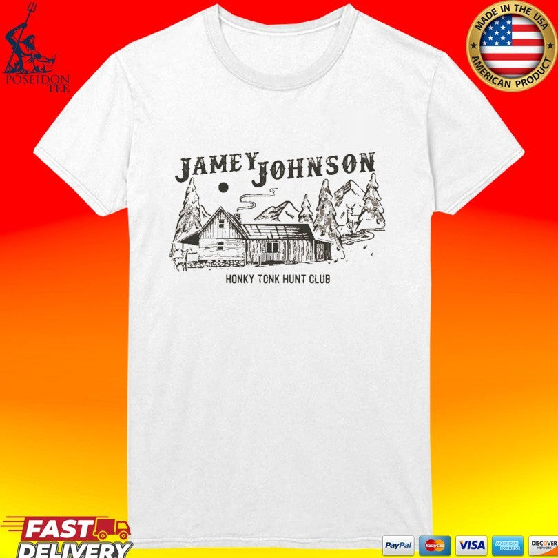 Jamey Johnson Honky Tonk Hunt Club House T-shirt