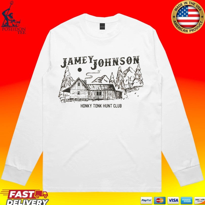 Jamey Johnson Honky Tonk Hunt Club House T-shirt
