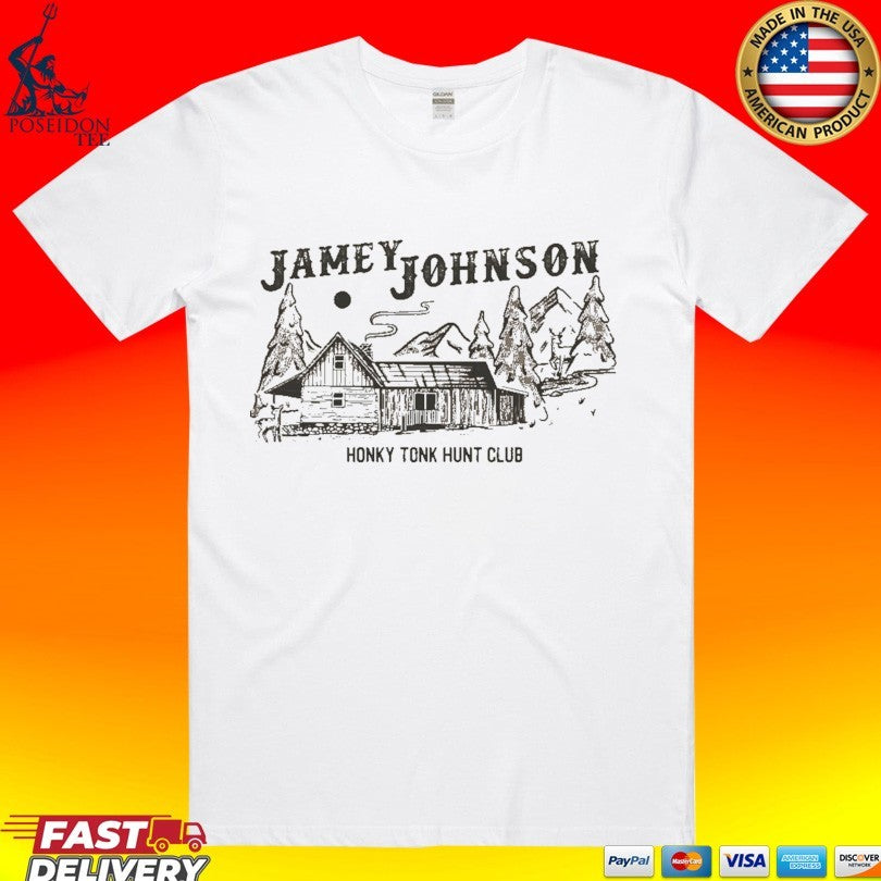 Jamey Johnson Honky Tonk Hunt Club House T-shirt