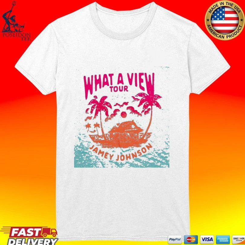 Jamey Johnson What A View Tour T-shirt