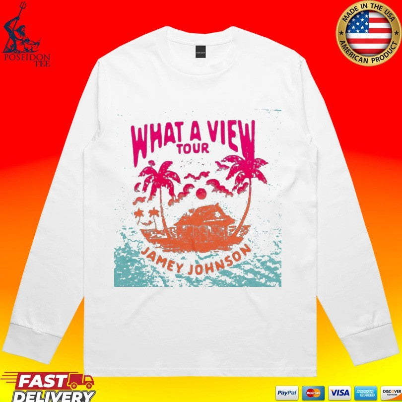 Jamey Johnson What A View Tour T-shirt