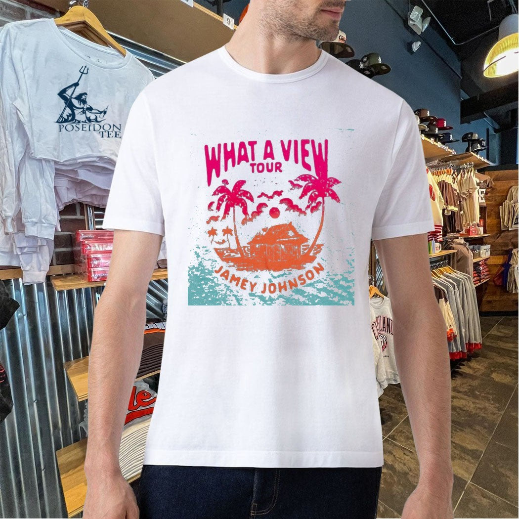 Jamey Johnson What A View Tour T-shirt