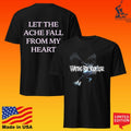 Jamie Campbell Bower Waiting For Your Love Let The Ache Fall From My Heart T-shirt