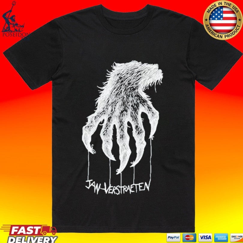 Jan Verstraeten Claws Black T-shirt