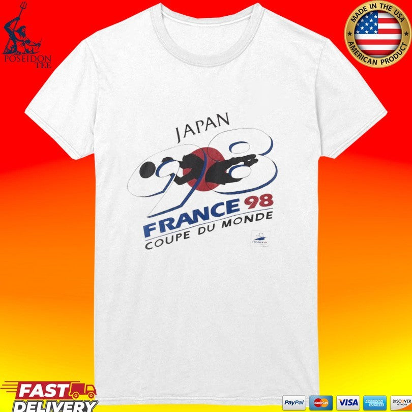 Japan France 98 Coupe Du Monde T-shirt