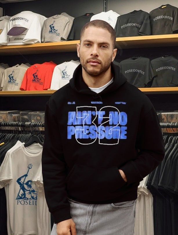Jason Kidd with Ain’t No Pressure 32 Cooper Flagg T-shirt