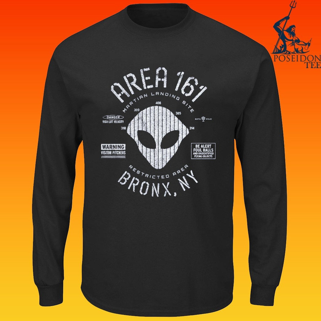 Jasson Domínguez Area 161 Martian Landing Site Restricted Bronx NY Alien T-shirt