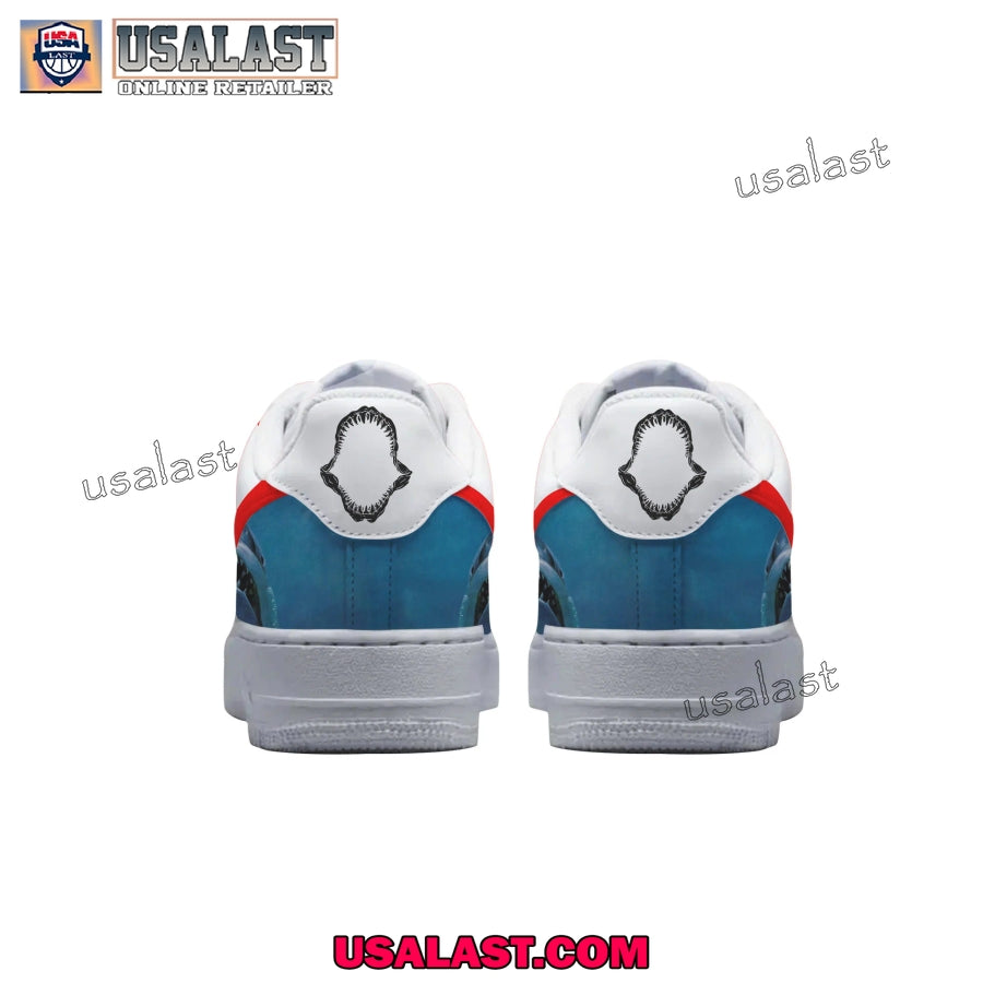 Jaws Movie Horror Air Force Shoes