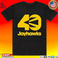 Jayhawks 40th Anniversary Black T-shirt