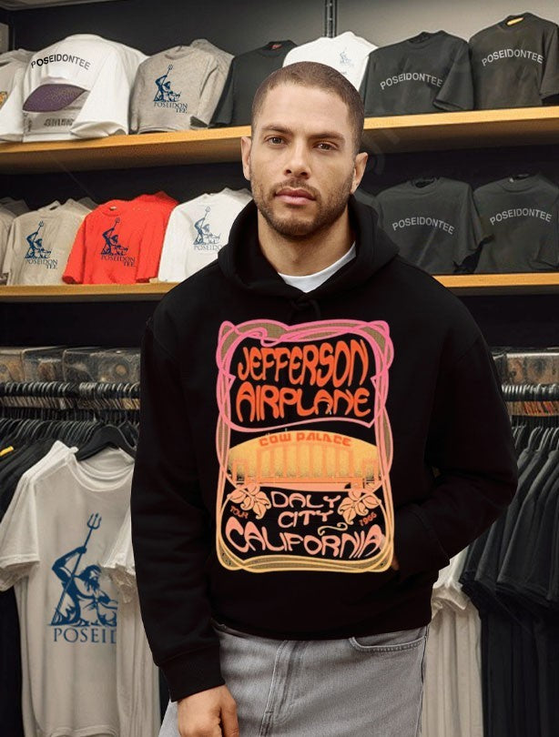 Jefferson Airplane Daly City California Tour T-shirt