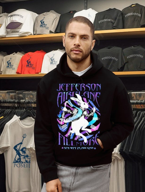 Jefferson Airplane White Rabbit Fillmore T-shirt