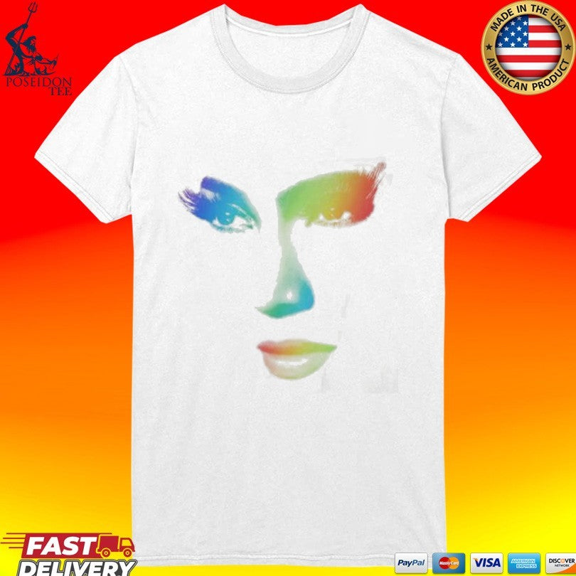 Jennifer Lopez Rainbow Love Eyes T-shirt