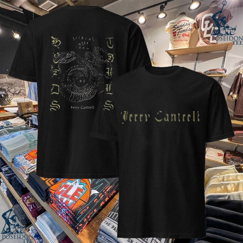 Jerry Cantrell Heads Or Tails T-shirt