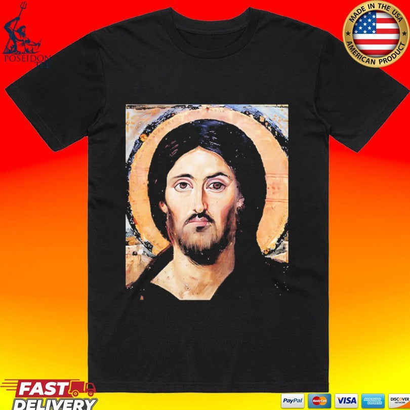 Jesus Christ Pantocrator Icon St. Catherine’s Monastery T-shirt