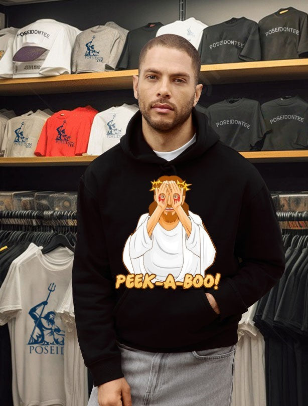 Jesus Peek A Boo Eyes T-shirt