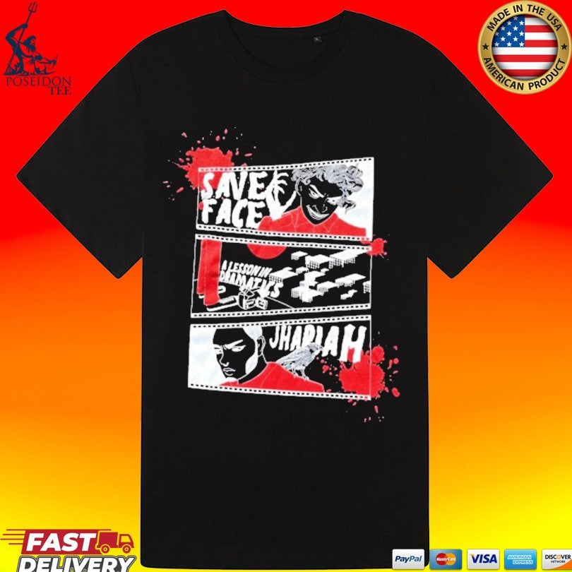 Jhariah Clare X Save Face Lesson In Dramatics T-shirt
