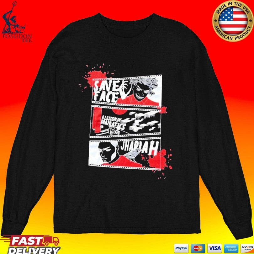 Jhariah Clare X Save Face Lesson In Dramatics T-shirt