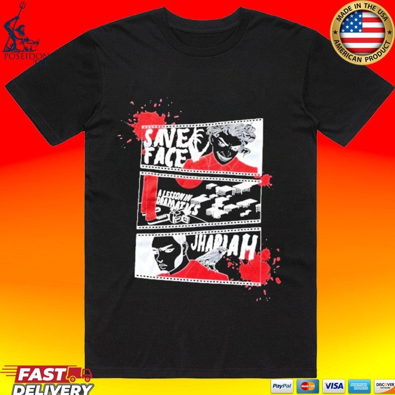 Jhariah Clare X Save Face Lesson In Dramatics T-shirt