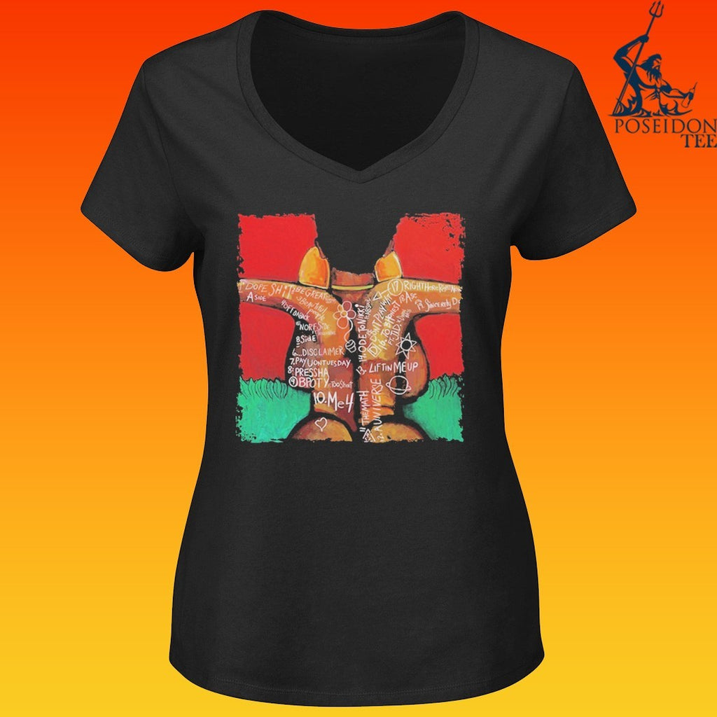 Jill Scott Twtmc Album Back Art T-shirt