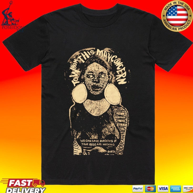 Jill Scott Twtmc Brown Monochrome T-shirt
