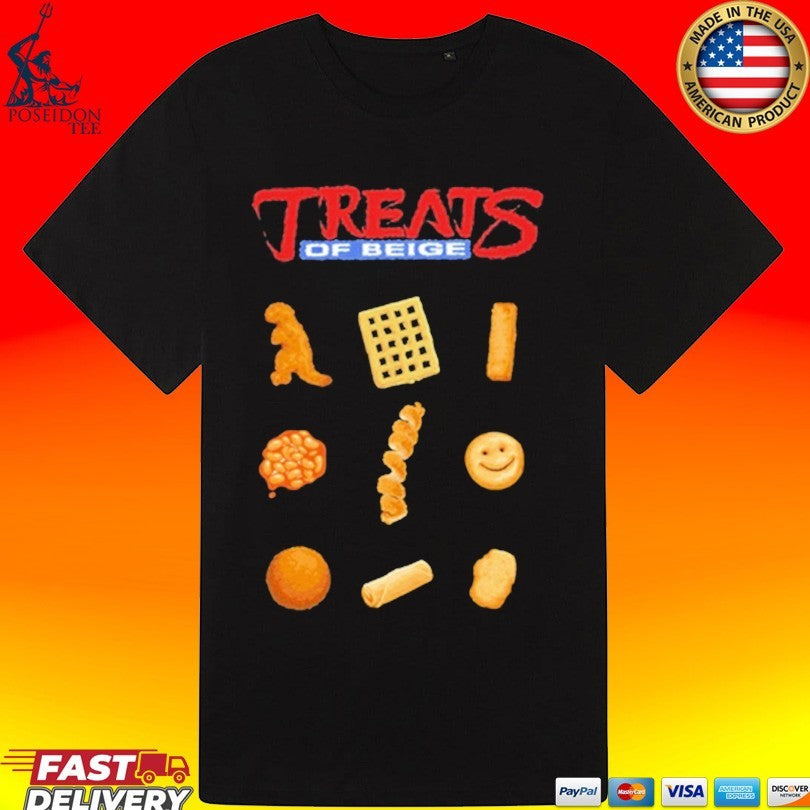 Jim’ll Paint It Treats Of Beige T-shirt