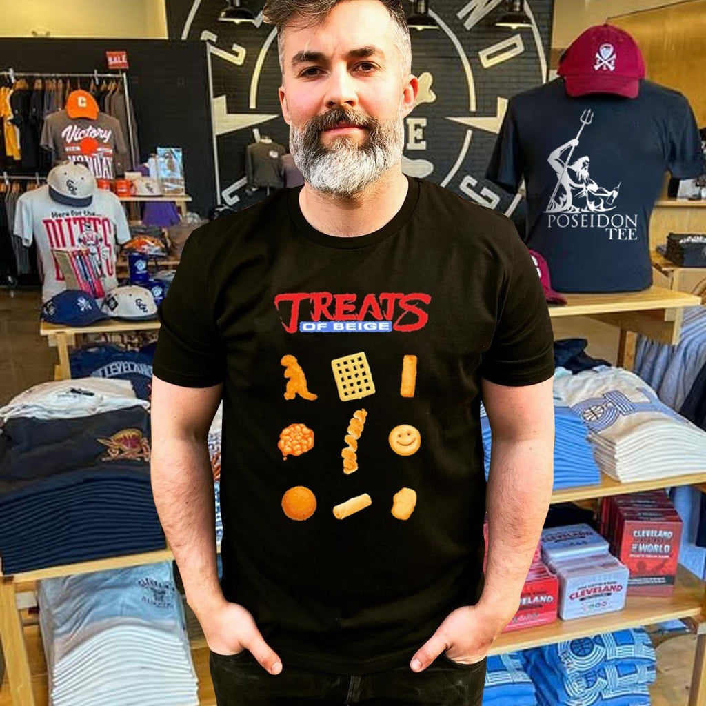 Jim’ll Paint It Treats Of Beige T-shirt