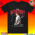 Jj Wetherholt Player St. Louis Cardinals Baseball Signature Skyline City T-shirt
