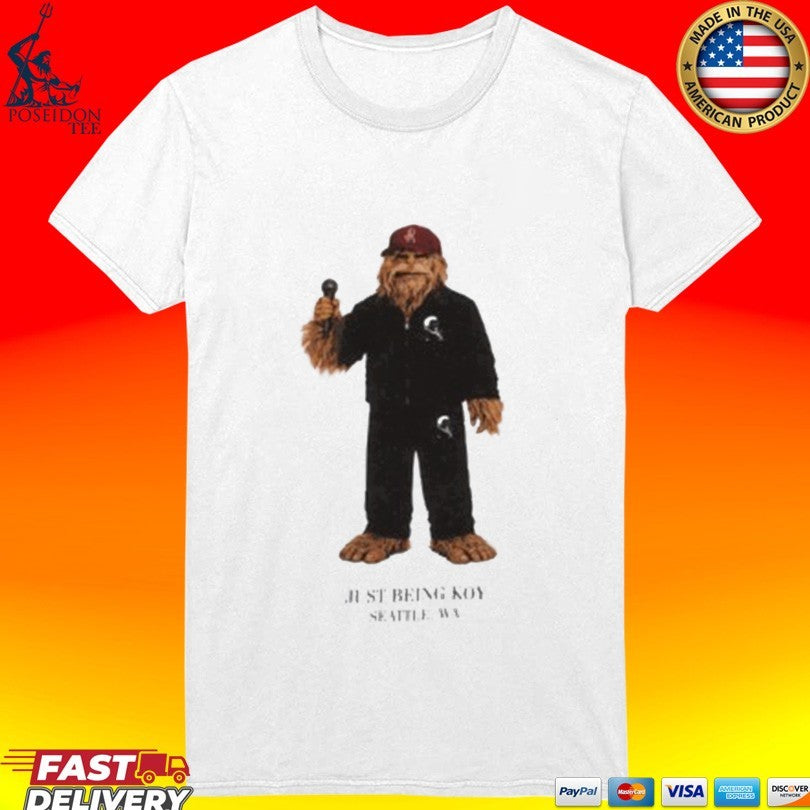 Jo Koy Just Being Koy Seattle Wa Sasquatch T-shirt